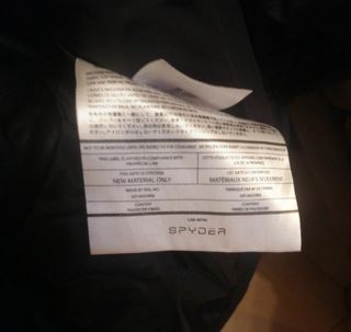 giacca sci spyder 14anni