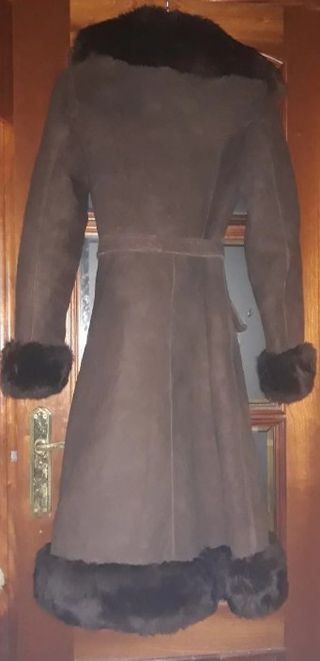 Abrigo Piel Vintage 