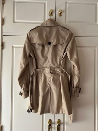 Gabardina/Trench con cinturon