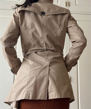 Gabardina/Trench con cinturon