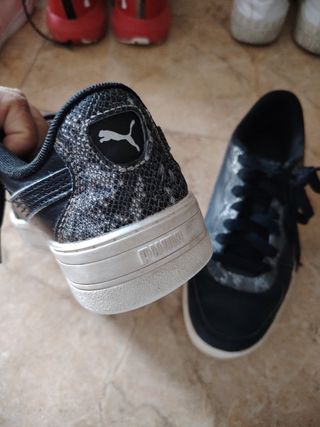Zapatillas negras puma