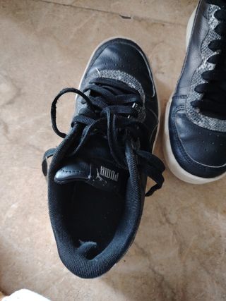 Zapatillas negras puma