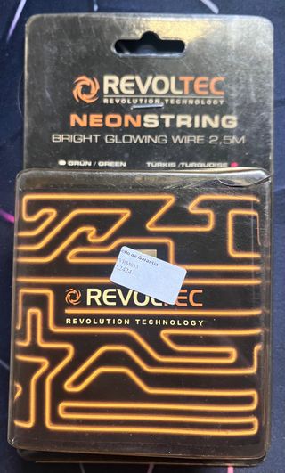 Cordon de neón Revoltec PC Azul