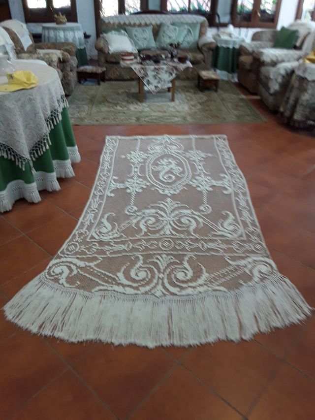 MUITO ANTIGA E ELEGANTE ÇORTINA DO SÉCULO XIX