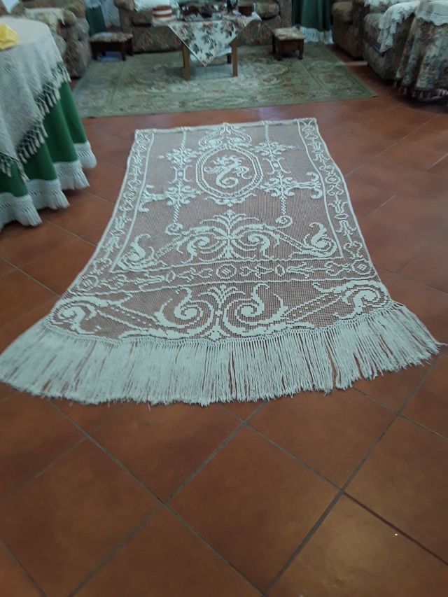 MUITO ANTIGA E ELEGANTE ÇORTINA DO SÉCULO XIX