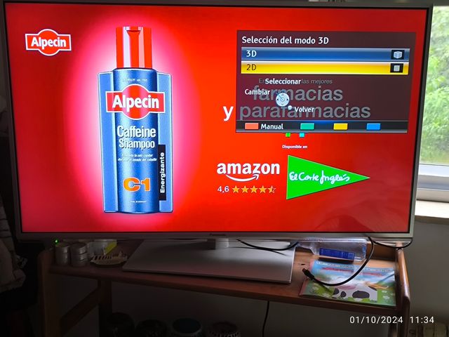 television panasonic 3D