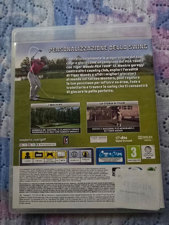 Tiger woods pga tour 13 PS3