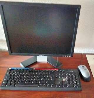 PANTALLA, TECLADO Y RATÓN