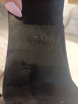 Botas altas de Zara