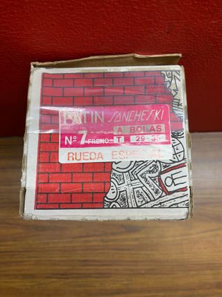 Patines Sancheski Vintage 29-35 Rueda especial Nº7