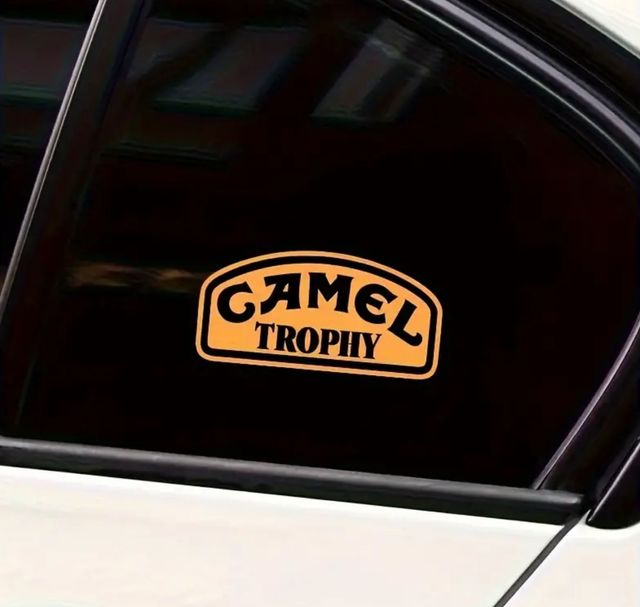 2 pegatinas Camel trophy