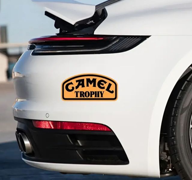 2 pegatinas Camel trophy