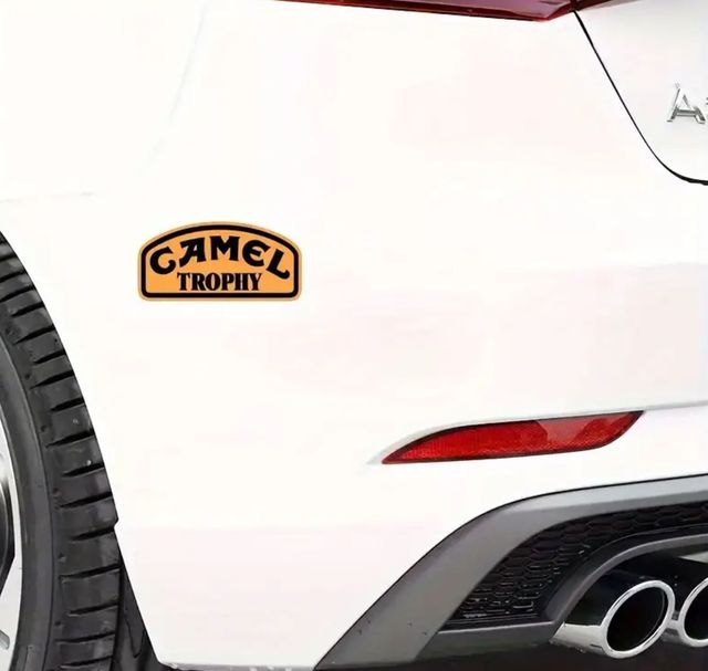 2 pegatinas Camel trophy