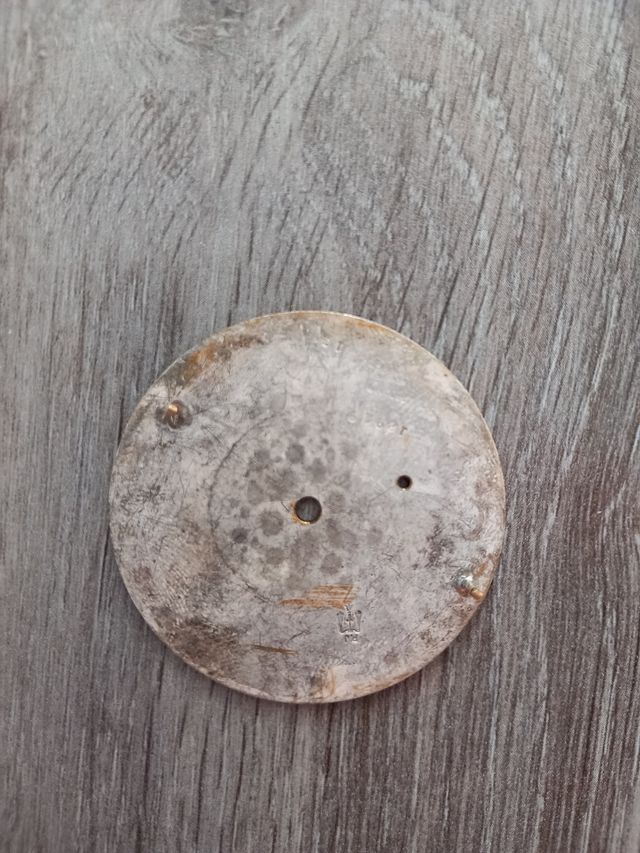 Esfera reloj antiguo