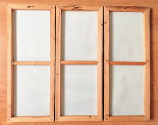 Quadro decorativo bicolor tripartido flor 72x60