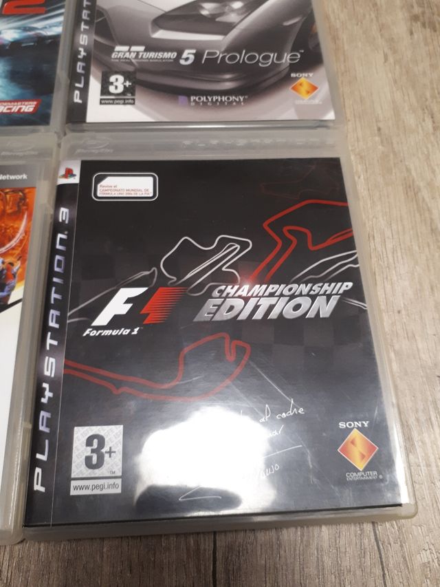Lote 8 juegos conducción Playstation 3