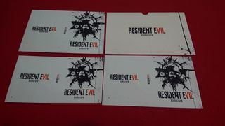 Resident Evil carátulas.