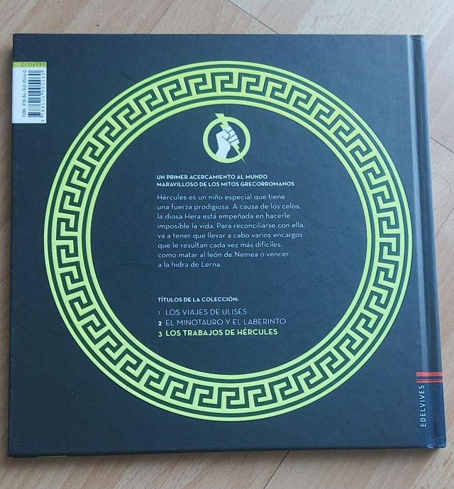 Libro "Los trabajos de Hercules"