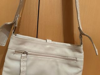 Bolso blanco en piel