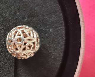 Colgante bola Tous plata