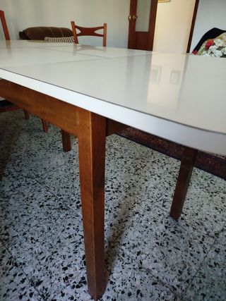 Mesa cocina extensible 