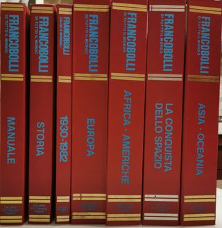 Raccolta completa francobolli editoriale Fabbri