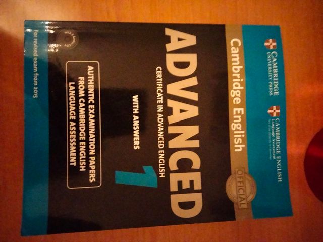Cambridge advanced 1