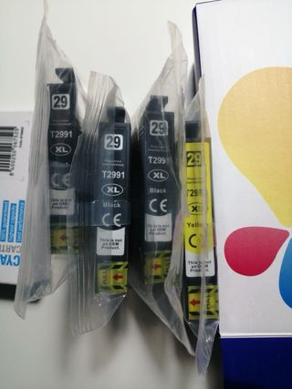 Cartuchos impresora + regalo