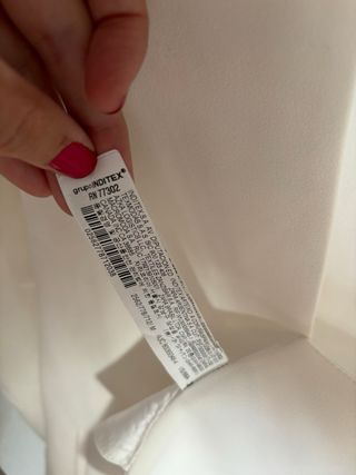 Blazer capa blanca Zara