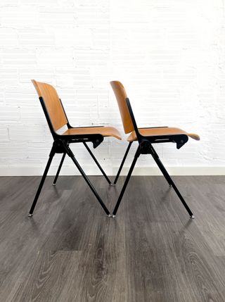 PACK DE 6 SILLAS ESTILO GIANCARLO PIRETTI. 70s