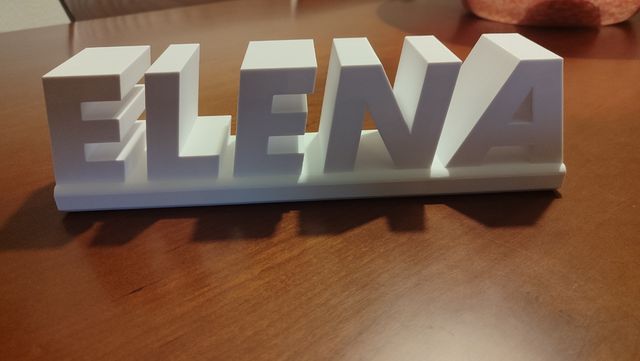 Letras personalizadas diseño 