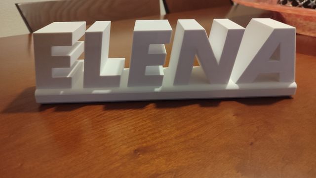 Letras personalizadas diseño 