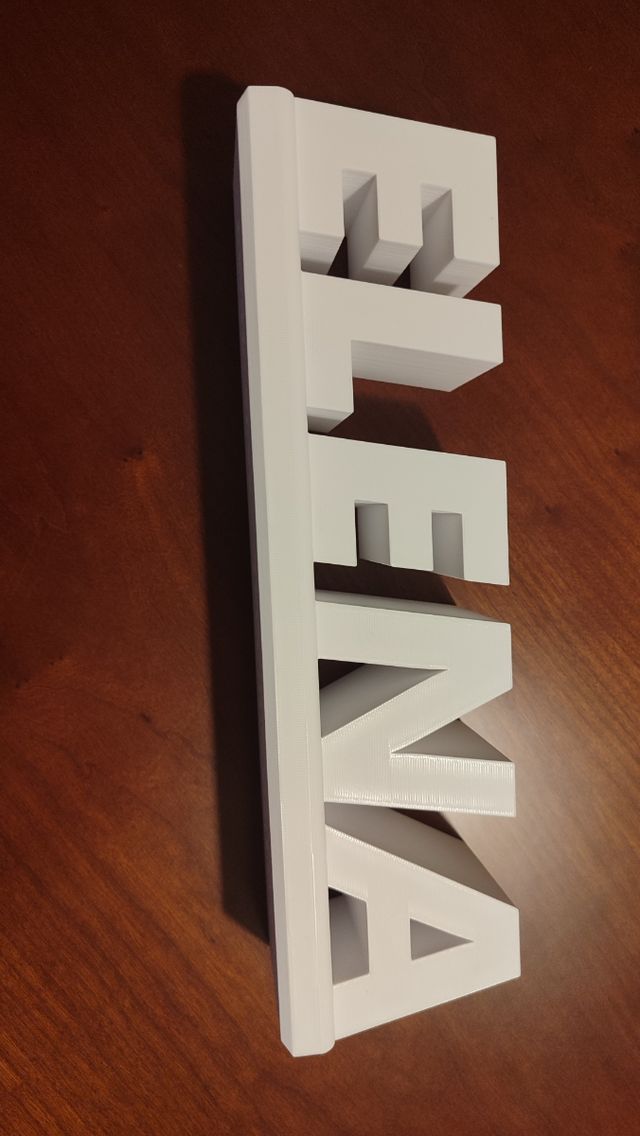 Letras personalizadas diseño 