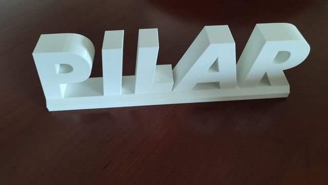 Letras personalizadas diseño 