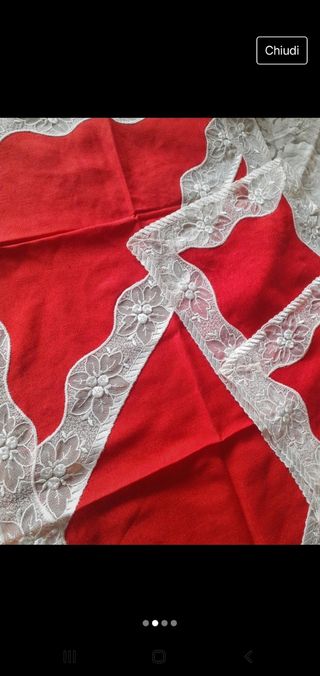 Set centri rossi. 