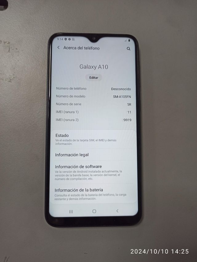 Samsung a105FN
