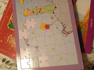 Tres cuentos infantiles, libros puzzle