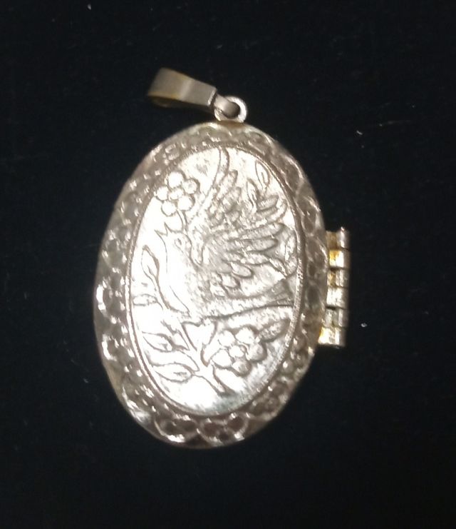 Precioso portaretrato plata primera ley