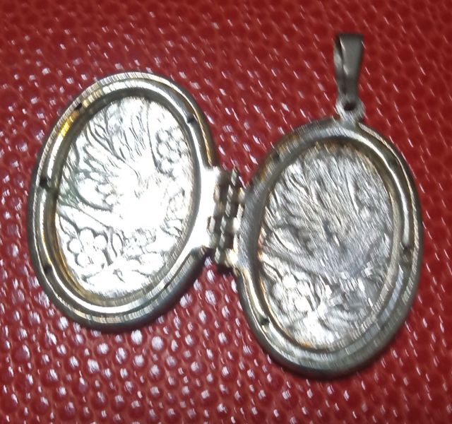 Precioso portaretrato plata primera ley