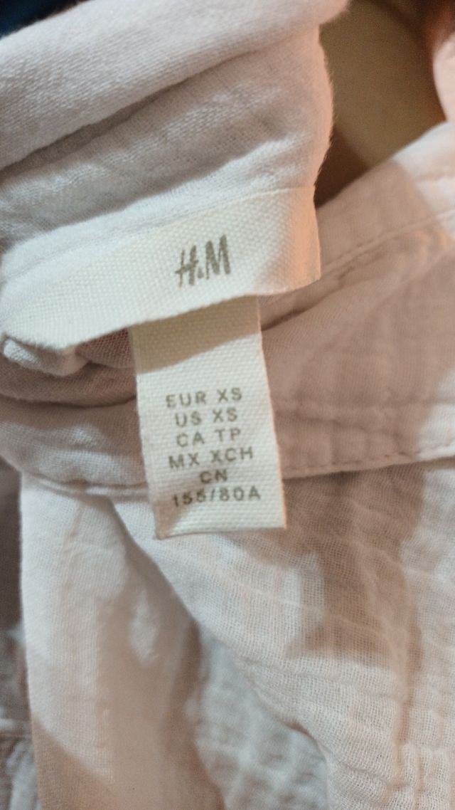 Camicia H&M donna taglia XS