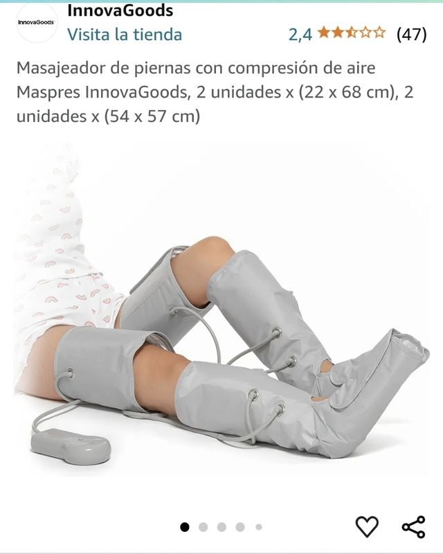 Masajeador de aire piernas