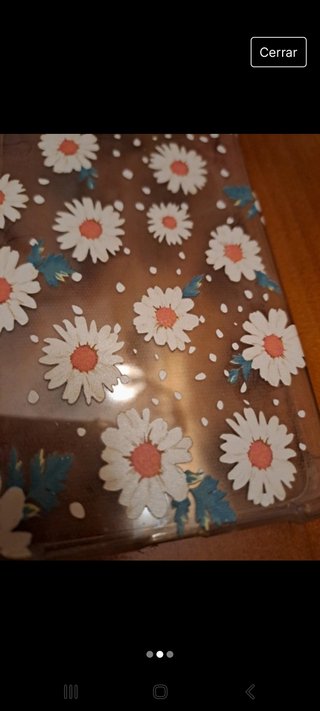 Funda móvil margaritas Samsung galaxy a33