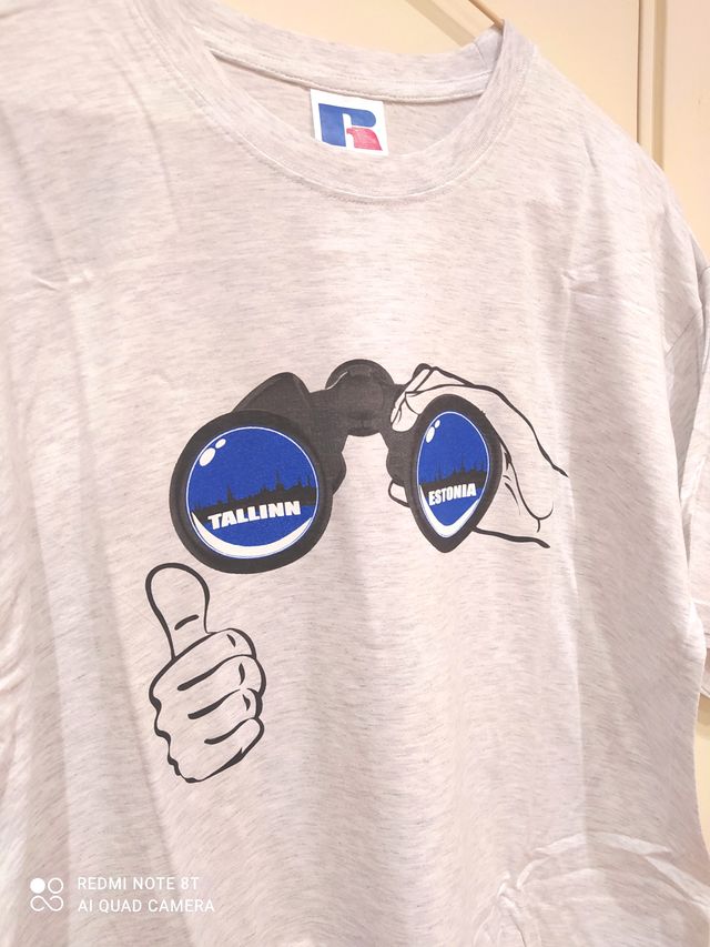 CAMISETA TALLIN ESTONIA TALLA L NUEVA