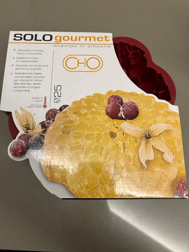 Set 2 stampi silicone