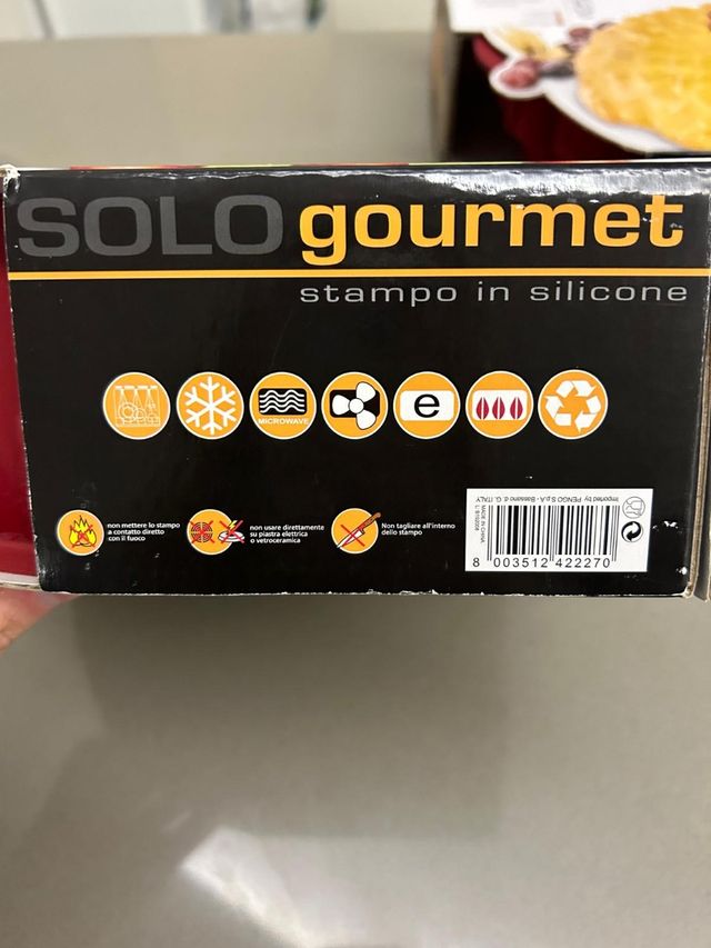 Set 2 stampi silicone