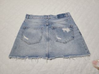 Minifalda tejana Pull&Bear