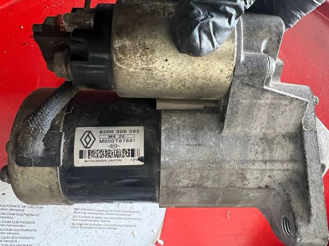 Motor de arranque renault 1.5 dci