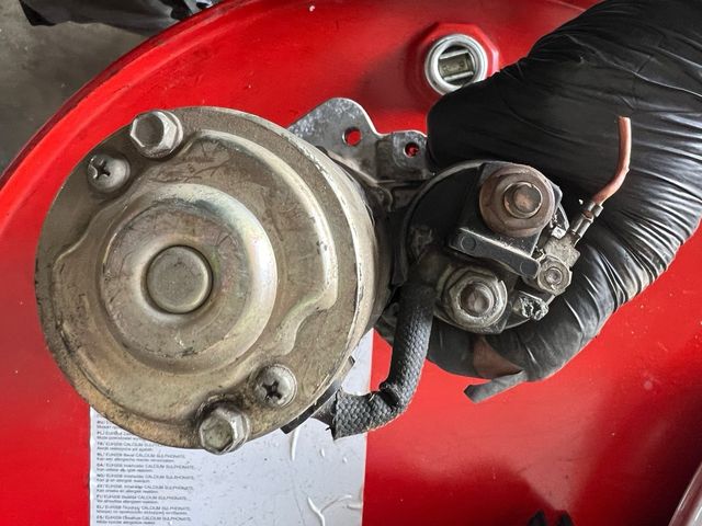 Motor de arranque renault 1.5 dci