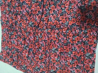 Falda mini drapeada Zara