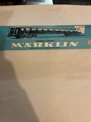 Vagone “vettura per treno rapido” Marklin